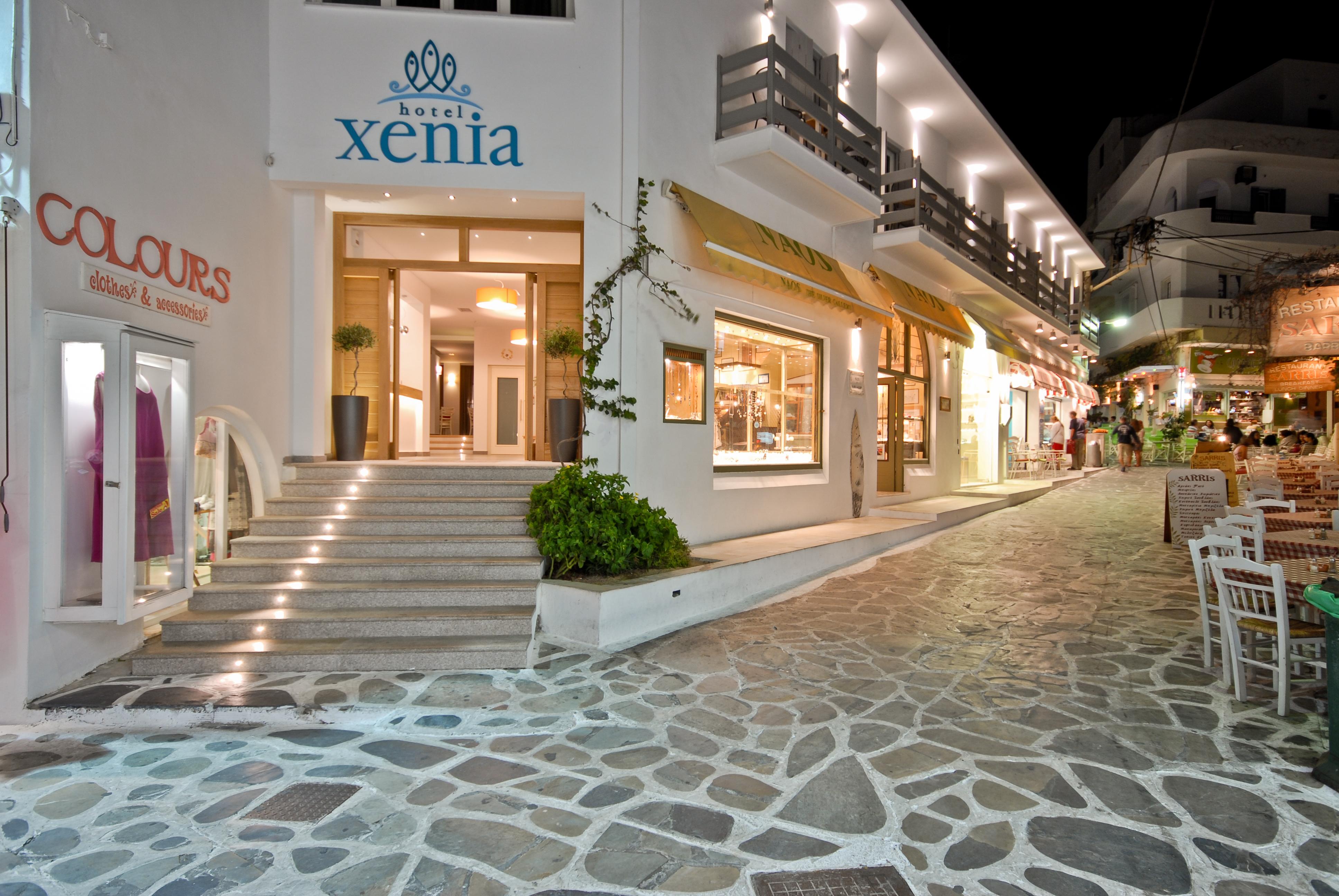 Xenia Hotel Naxos City Bagian luar foto