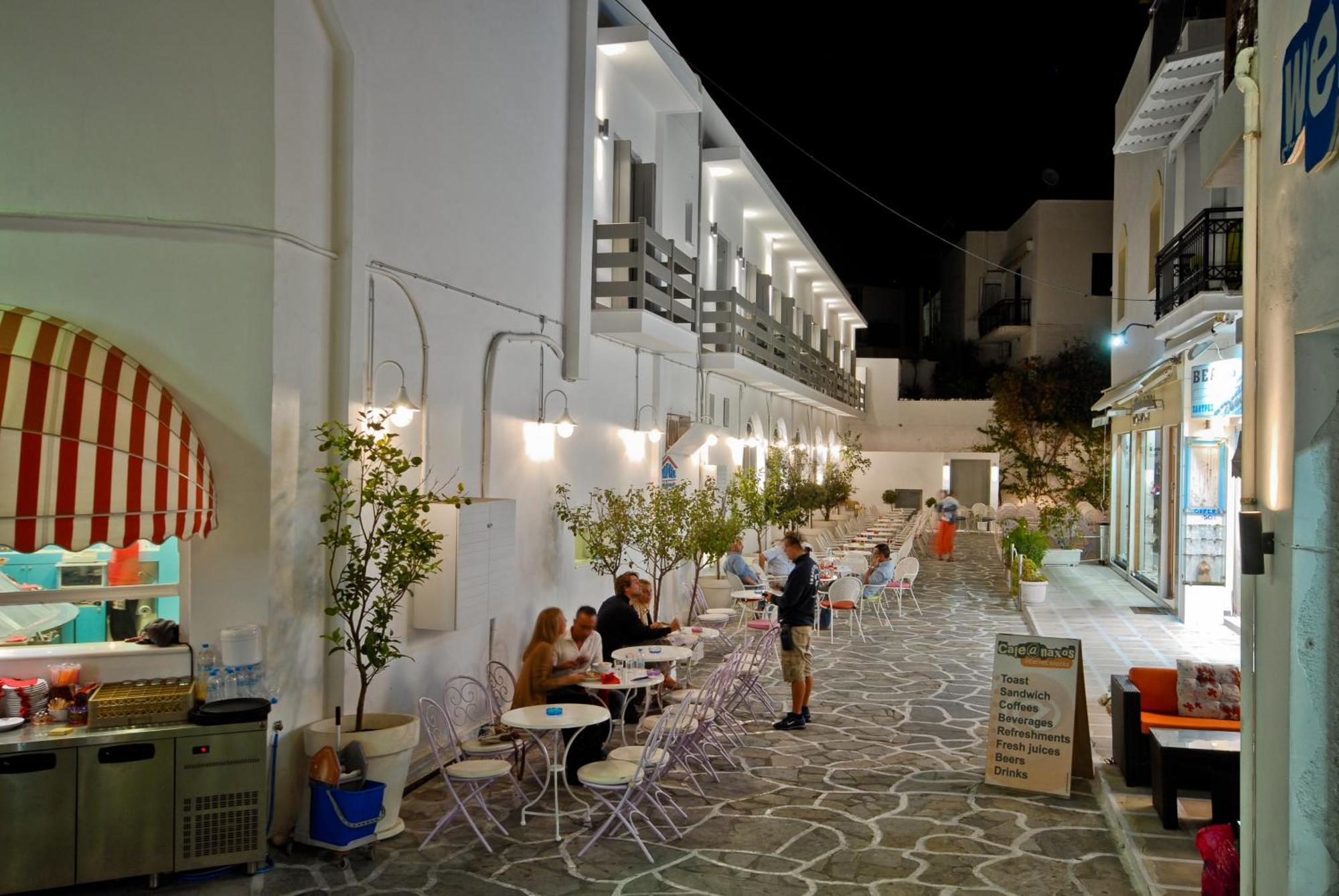 Xenia Hotel Naxos City Bagian luar foto