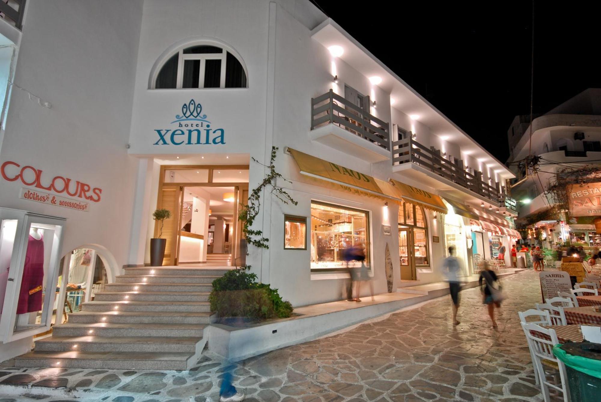 Xenia Hotel Naxos City Bagian luar foto