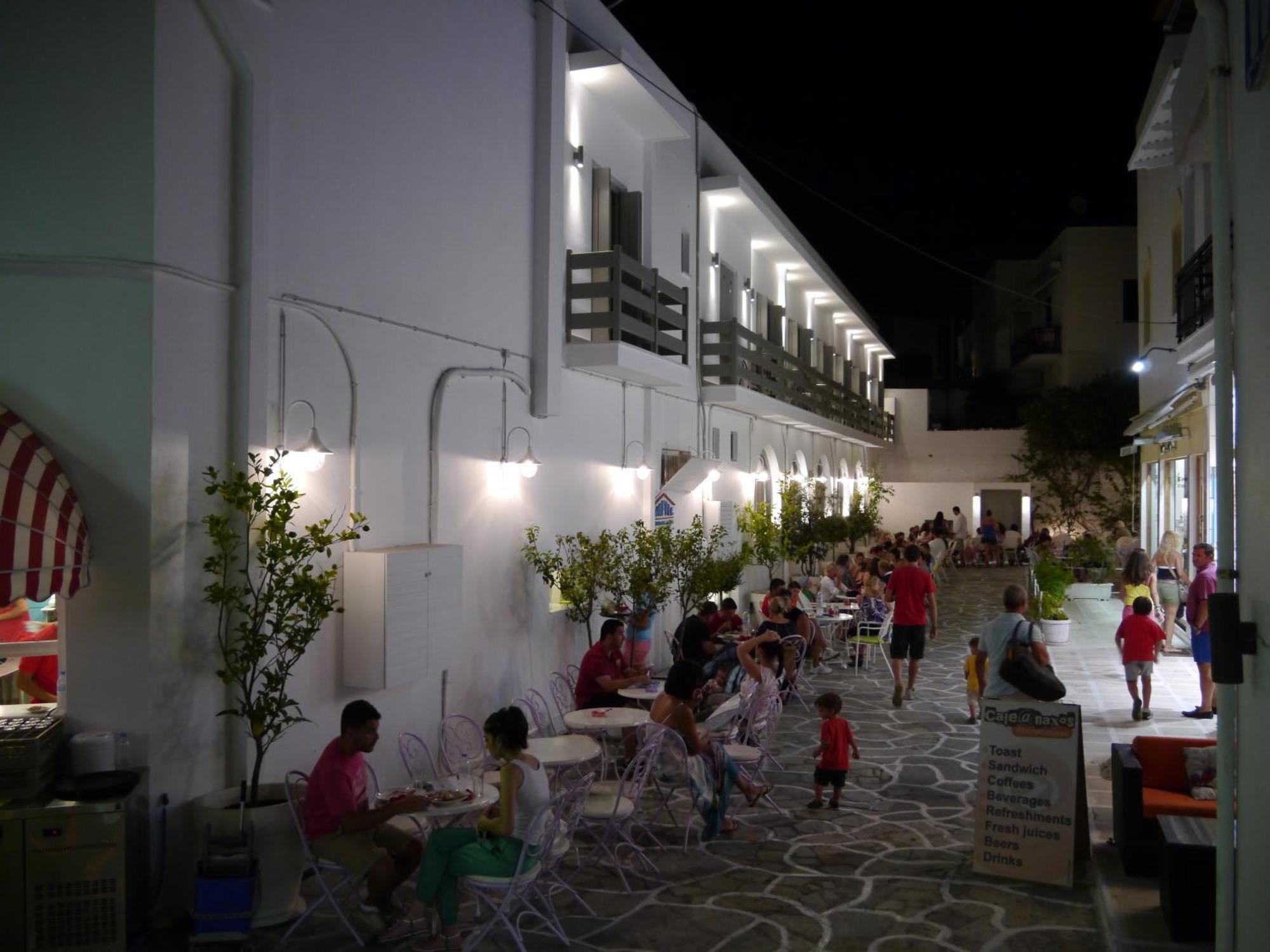 Xenia Hotel Naxos City Bagian luar foto